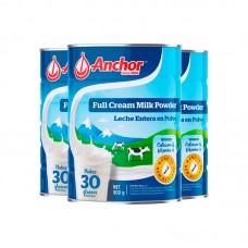 【新西兰直邮包邮】Anchor 安佳 全脂成人奶粉罐装 900克x3罐（3岁+适用）【奶粉订单身份证必须上传】【新疆、西藏、内蒙古、青海、宁夏、海南、甘肃，需加收运费】